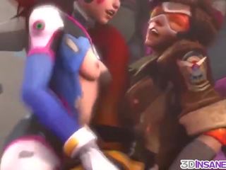 Overwatch futanari xxx filmas gręžimas rinkinys: nemokamai seksas filmas 52