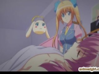 Prsnaté hentai dcéra ťažký fucked wetpussy podľa transsexuál anime v predné na ju milovník