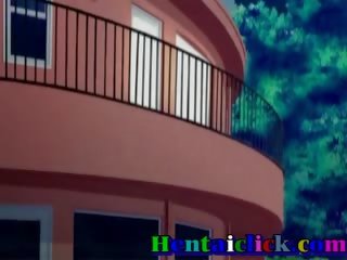 Vakker hentai homofil masturbated n bar bak jerked