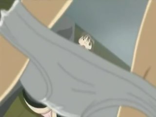 Anime aprósütemény csomagolt és fed -val sperma