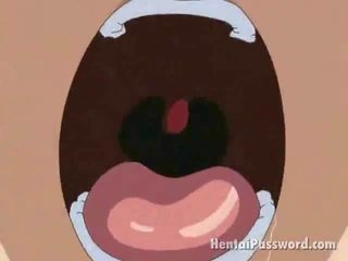 Winsome blondi anime viettelijätär kanssa iso rinnat saa suu perseestä sisään the pysäköidä