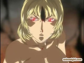 Hentai adolescent dostane ritual sex film podľa transsexuál anime