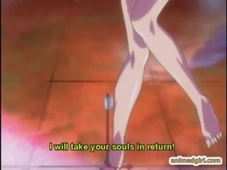 Hentai adolescent dostane ritual sex film podľa transsexuál anime