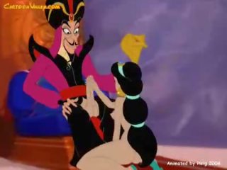 Prinses jasmine en slecht wizard video-