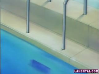 Hentai feature In Swimsuit Gets Fucked In The Pool