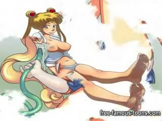 Sailormoon usagi vuxen klämma