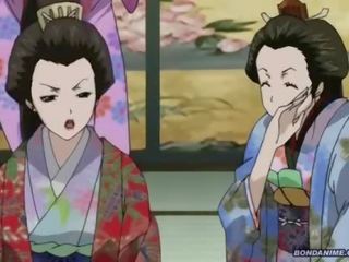 Sebuah mengikat kaki dan tangan geisha mendapat sebuah basah menitis gasang alat kemaluan wanita