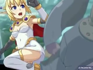 3d petite blonde elf gets pounded