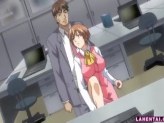 Hentai Office streetwalker Rides guys Hard cock