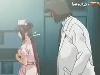 Enticing manga perawat gets fucked