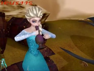 Elsa's Bad Habits: Free Cartoon HD adult video video a8