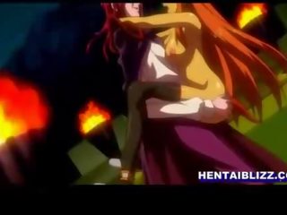Redhead hentai bigtits brutally fucked in the guo