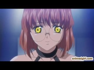 Escravidão hentai meninas cu e cona fodido por transsexual anime