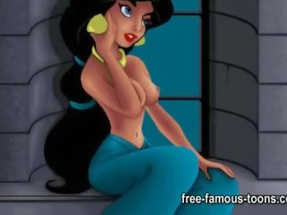 Aladdin a jazmín špinavé klip paródia