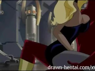 Justice league hentai - canary fucked uz a zibspuldze