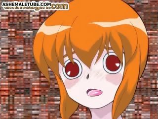 Geto hentai dostane fingered ju wetpussy podľa transsexuál anime