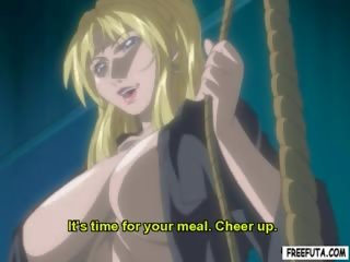 Tied Up Hentai daughter Gets Fucked By Shemale