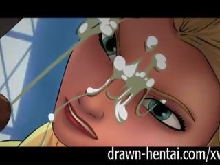 Hierro gigante hentai - ducha con annie