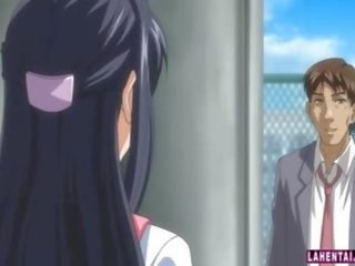 Hentai femme fatale consigue follada al aire libre